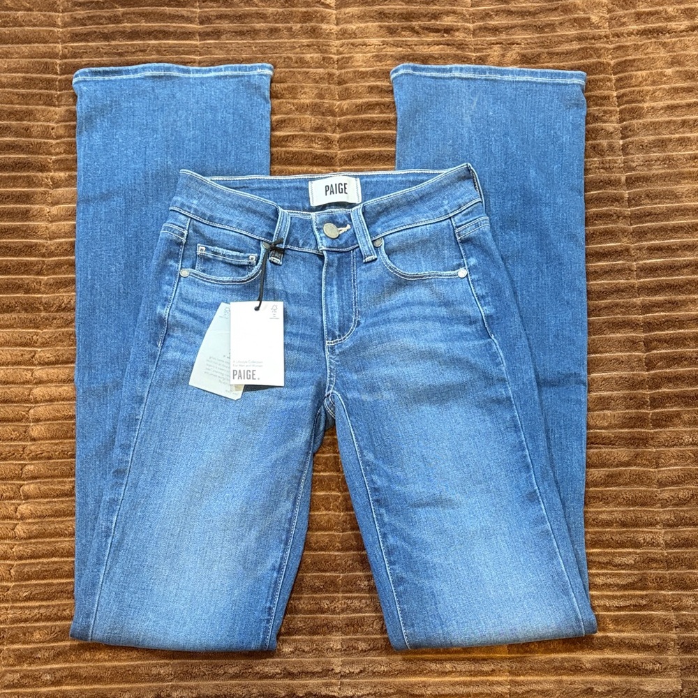 PAIGE Blue Bootcut Jeans